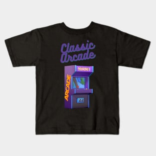 Classic Arcade Gamer Apparel Kids T-Shirt